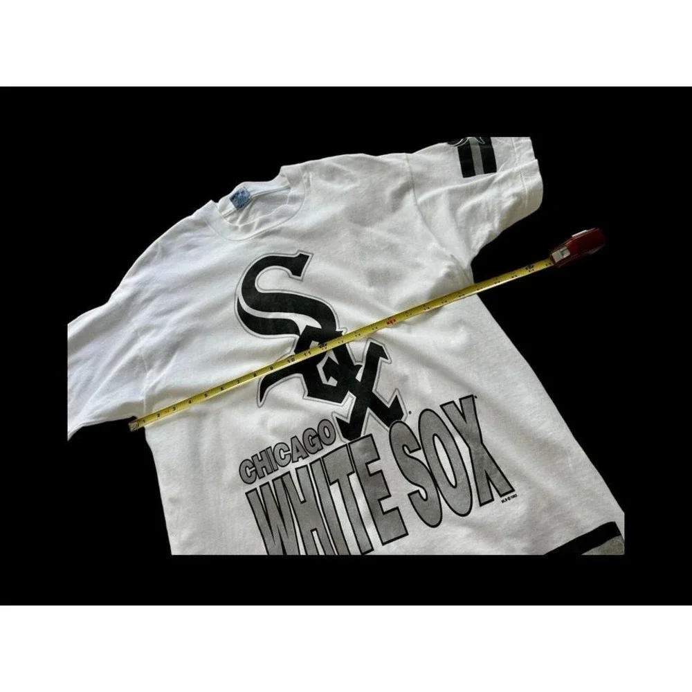 90's‎ Salem Sports Chicago White Sox Tshirt Sz Large Southside Y2K